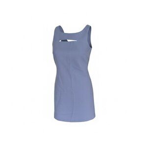Light Blue Dress with Cutout Detail